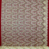 1 Yard Beaded and Sequined Lace Fabric Embroidered on Polyester Net Mesh 52 inch Width