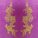 Beaded Corded Floral Lace Applique
