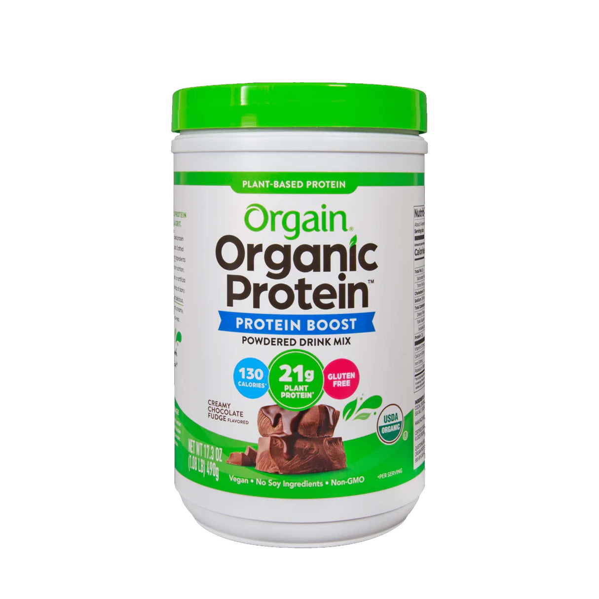 Traders Joe's Orgain® Creamy Chocolate Fudge Organic Protein Boost Powder