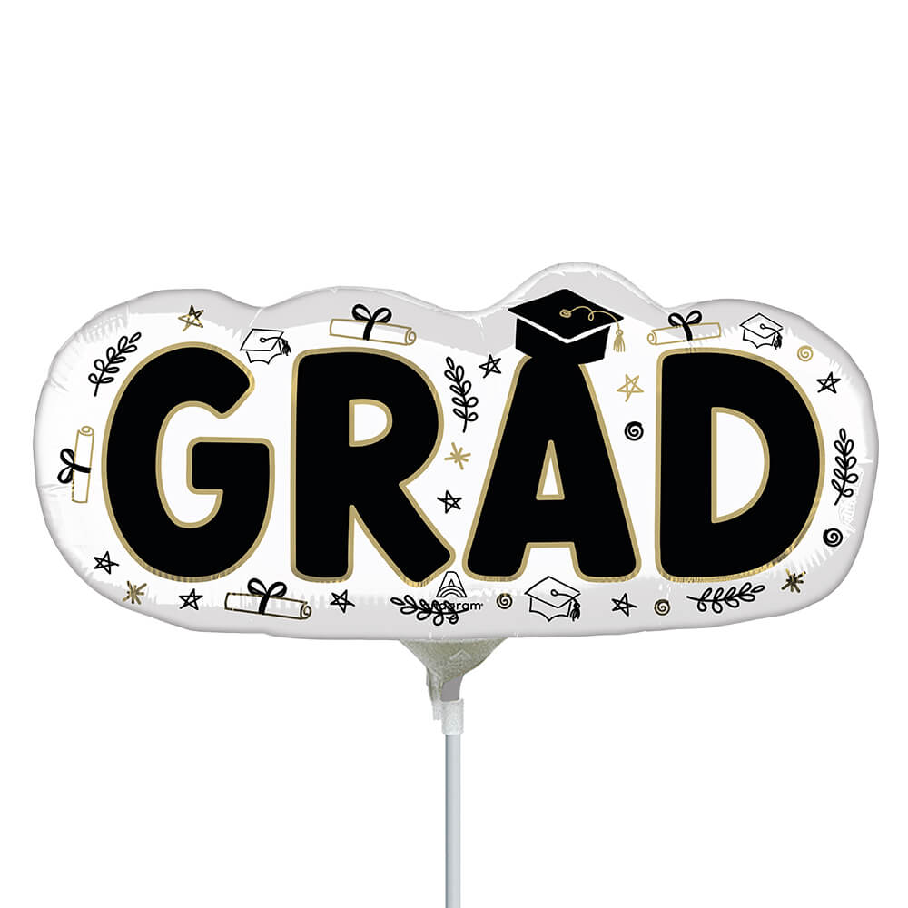 Graduation Foil Balloon Mini Shape