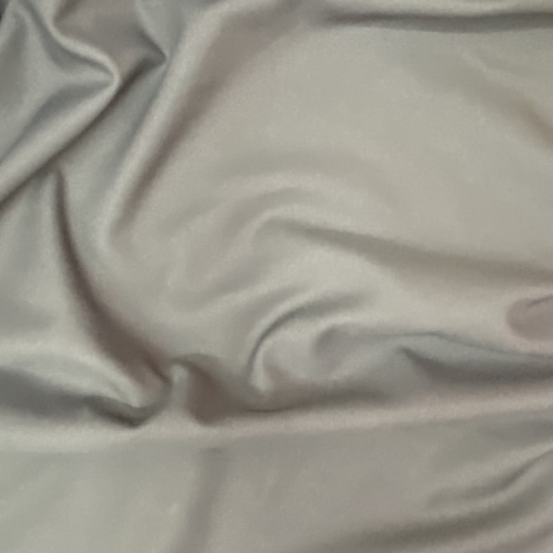 Gabardine Gray Polyester Gabardine Fabric - Gray, 59/60" Width (1 Yard)