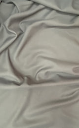 Gabardine Gray Polyester Gabardine Fabric - Gray, 59/60" Width (1 Yard)