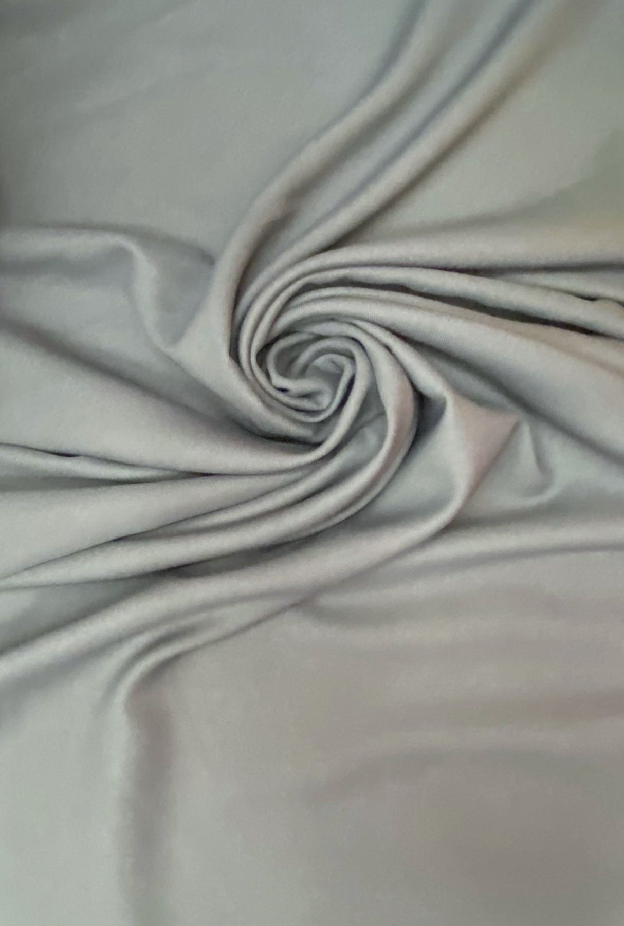 Gabardine Gray Polyester Gabardine Fabric - Gray, 59/60" Width (1 Yard)