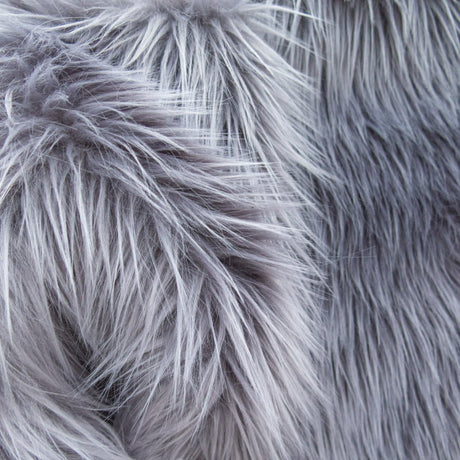 1 Yard Luxury Shaggy Faux Fur Fabric Soft Plush Cozy Home Decor 60 Inch Width