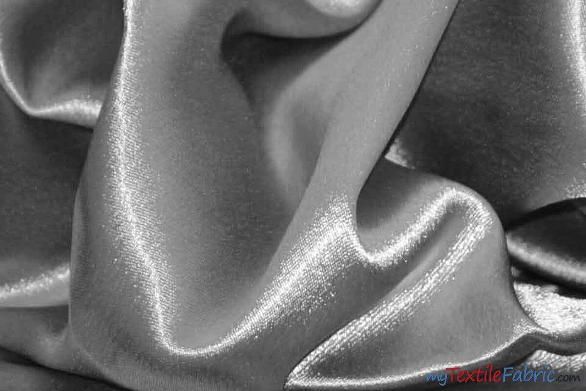 Superior Quality Crepe Back Satin Fabric - Multiple Colors, 58/60" Width (1 Yard)