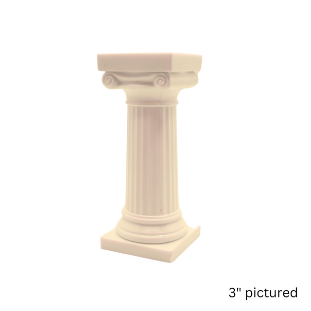 Bush Style - 5" Grecian Pillars Only-Color: Ivory Pack: 36 pcs