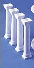 Bush Style - 5" Grecian Pillars Only-Color: Ivory Pack: 36 pcs