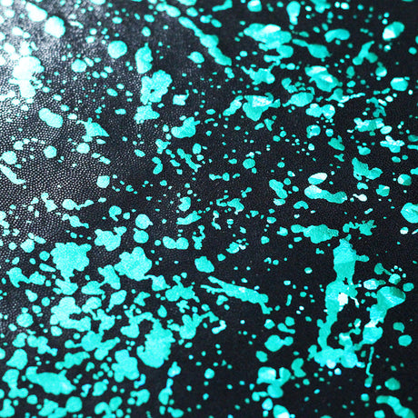 Splash Holo Nylon Spandex Fabric - Assorted Colors, Paint Splatter Hologram, 58/60" Width (1 Yard)