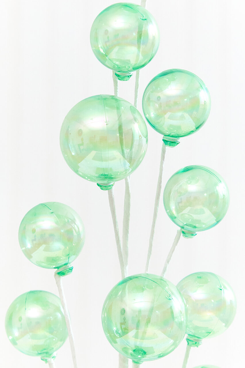 28" Green Bubble Spray