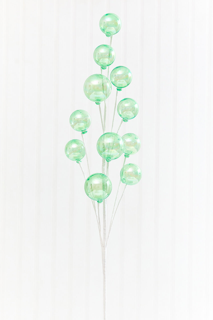 28" Green Bubble Spray