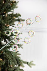 24” Green Sprinkle Donut Spray