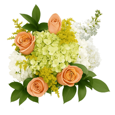 Perfect Sand Flower Bouquet Fresh Mixed Arrangement