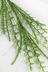35" Green Glitter Grass Spray Christmas Decor
