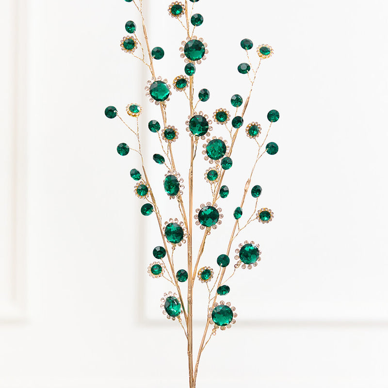 27.5" Emerald Jewel Spray