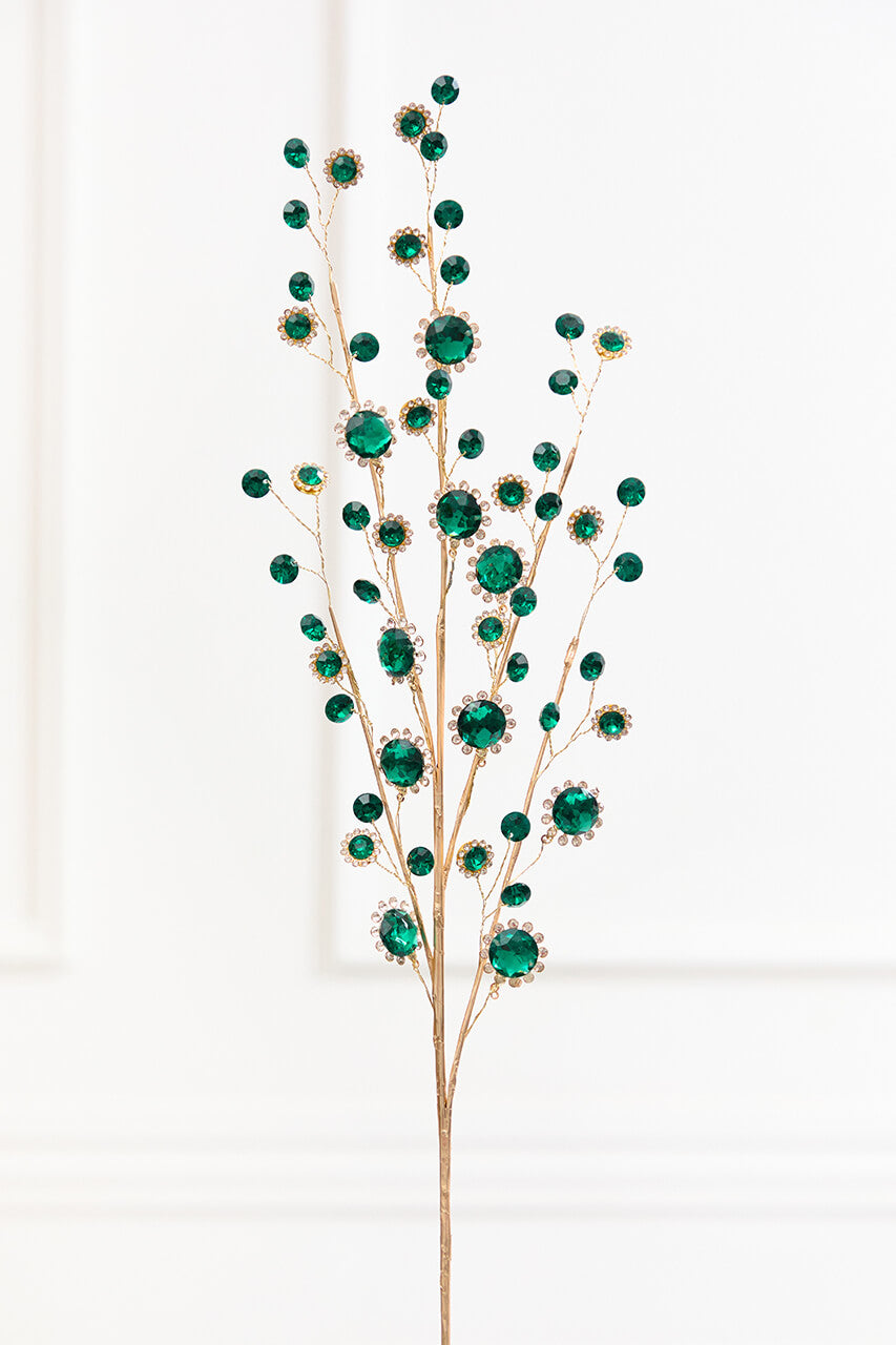27.5" Emerald Jewel Spray