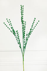 33" Glitter Mica Glitter Ball Spray - Green
