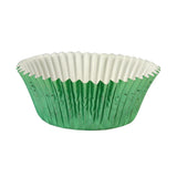 Green Foil Cupcake Liners, 2" Dia. x 1 1/4" High, Pack of 500