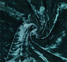 1 Yard Stretch Velvet Crushed Green Forest Apparel Fabric Polyester Spandex Soft Drapey Holiday Material 58 60 Inches width