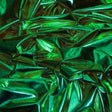 Green Spandex Lame Foil Stretch Metallic Fabric,