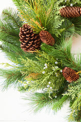 24" Mixed Pine Wreath