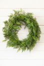 18" Cypress Berry Wreath