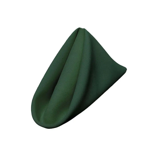 (12 / Pack) Hunter Green 18″ Polyester Napkin