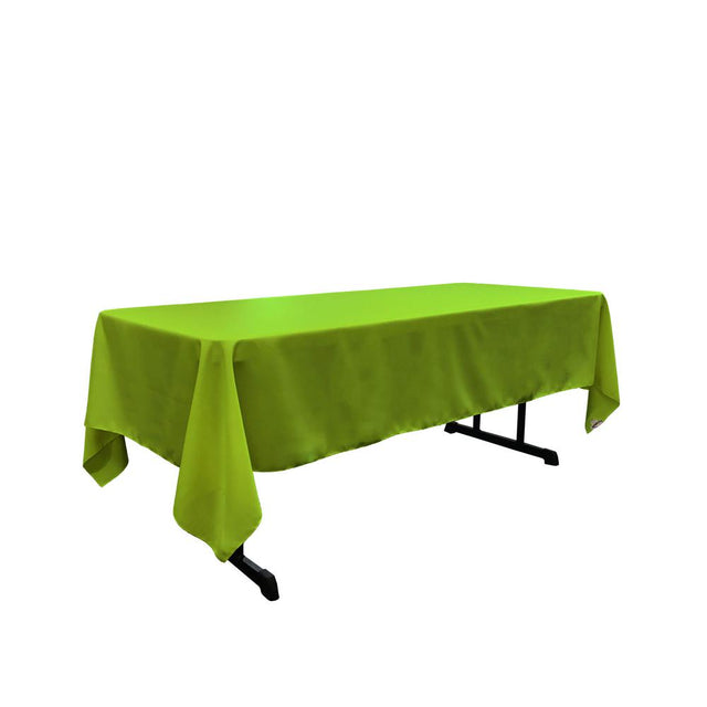 Lime 100% Polyester Rectangular Tablecloth 60 x 108″