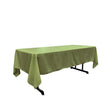 Dark Sage 100% Polyester Rectangular Tablecloth 60 x 108″
