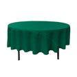 90″ Teal Polyester Round Tablecloth