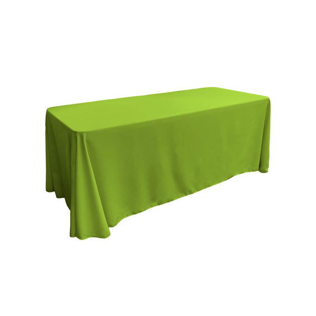 Lime 100% Polyester Rectangular Tablecloth 90″ x 156″