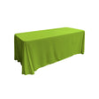 Lime 100% Polyester Rectangular Tablecloth 90″ x 132″