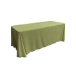 Dark Sage 100% Polyester Rectangular Tablecloth 90″ x 132″