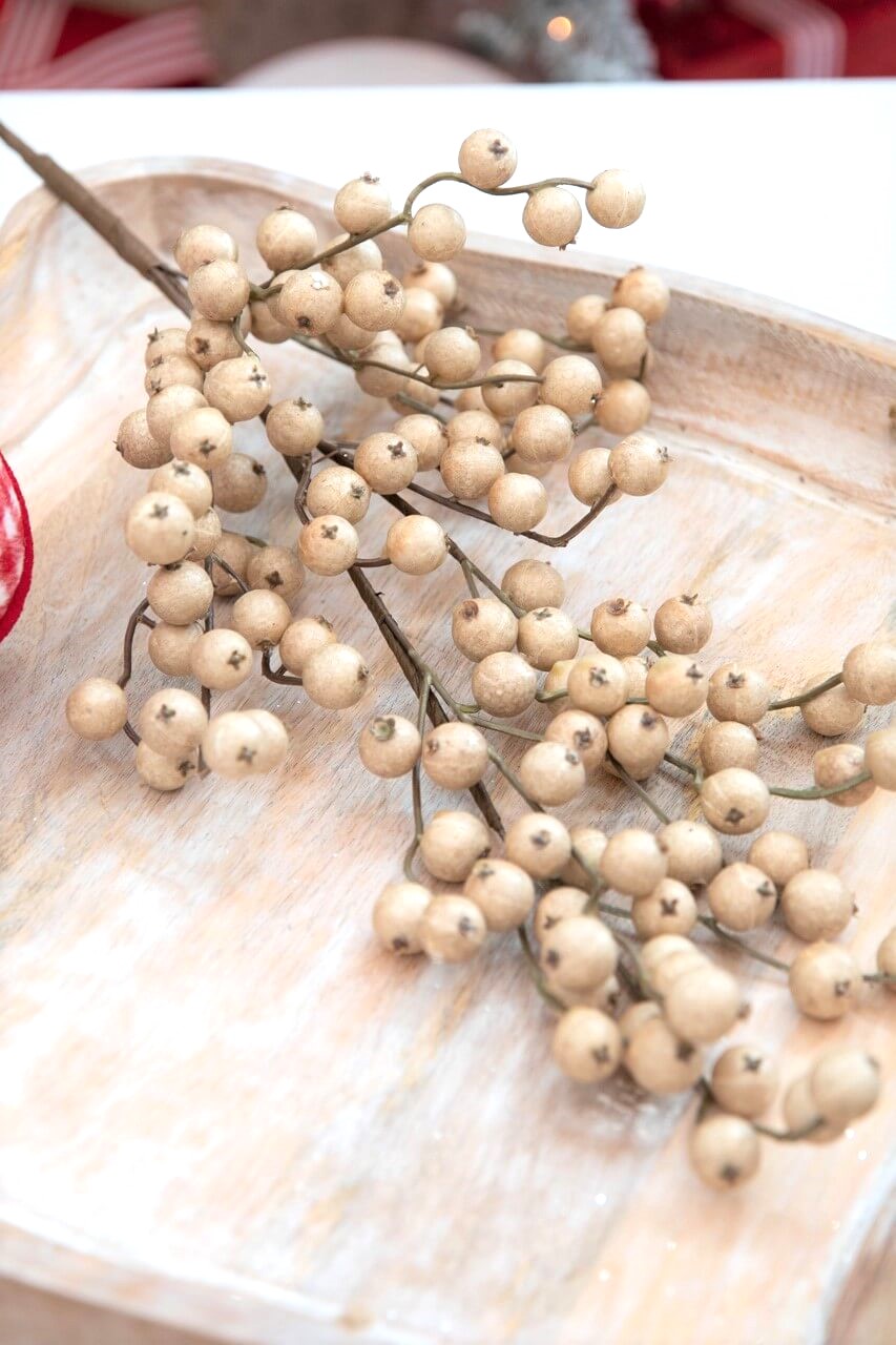 29” Crabapple Spray - Griege