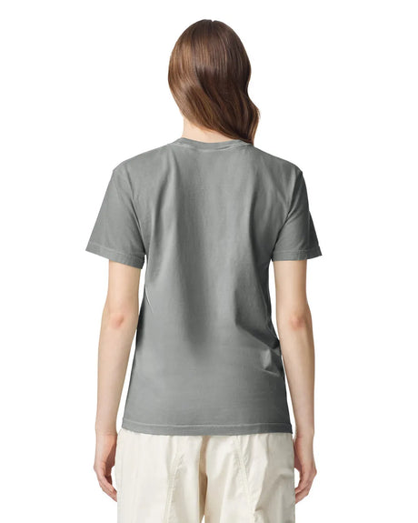 Comfort Colors 1717 90% Ring Spun Cotton / 10% Polyester Fabric - Grey, Preshrunk Jersey Knit, 4.5 Oz/Yd² (1 Piece)