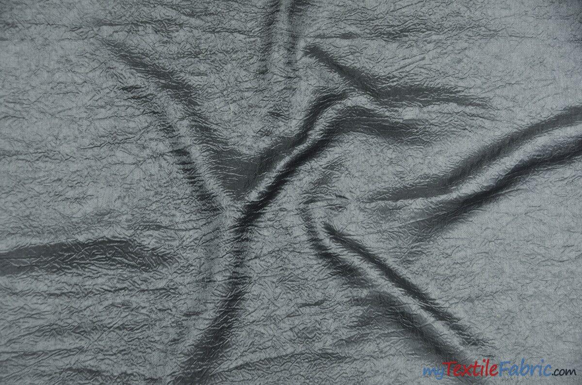 IFR Dull Crush Satin Polyester Fabric - Dull Crush Texture, 108" Width, Multiple Colors (1 Yard)