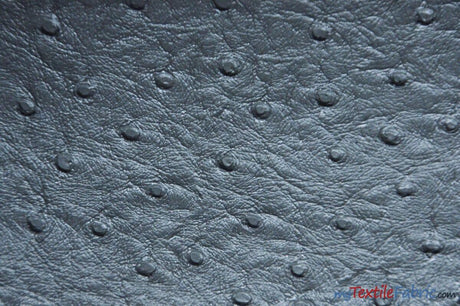 Ostrich Vinyl Faux Leather Vinyl Fabric - Ostrich Texture, 54" Width (1 Yard)