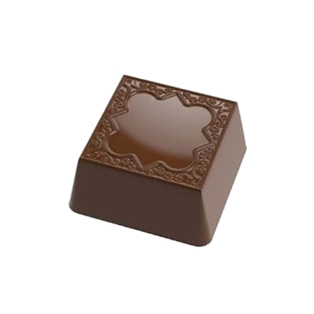 Greyas Polycarbonate Chocolate Mold, Square, 24 Cavities