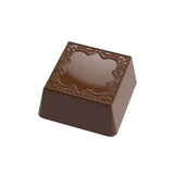 Greyas Polycarbonate Chocolate Mold, Square, 24 Cavities