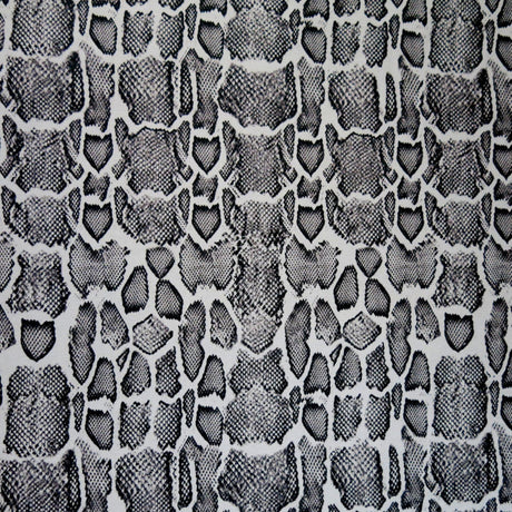 Swim Knit Grey Python Nylon Spandex