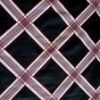 Microfiber Boardshort Fabric Grey/Red Diamond on Black