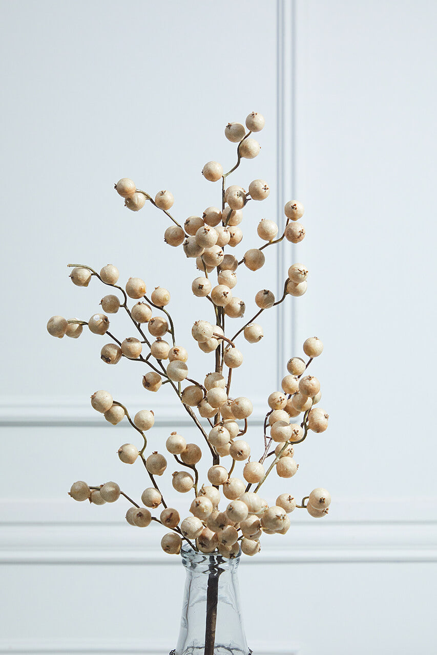 29” Crabapple Spray - Griege