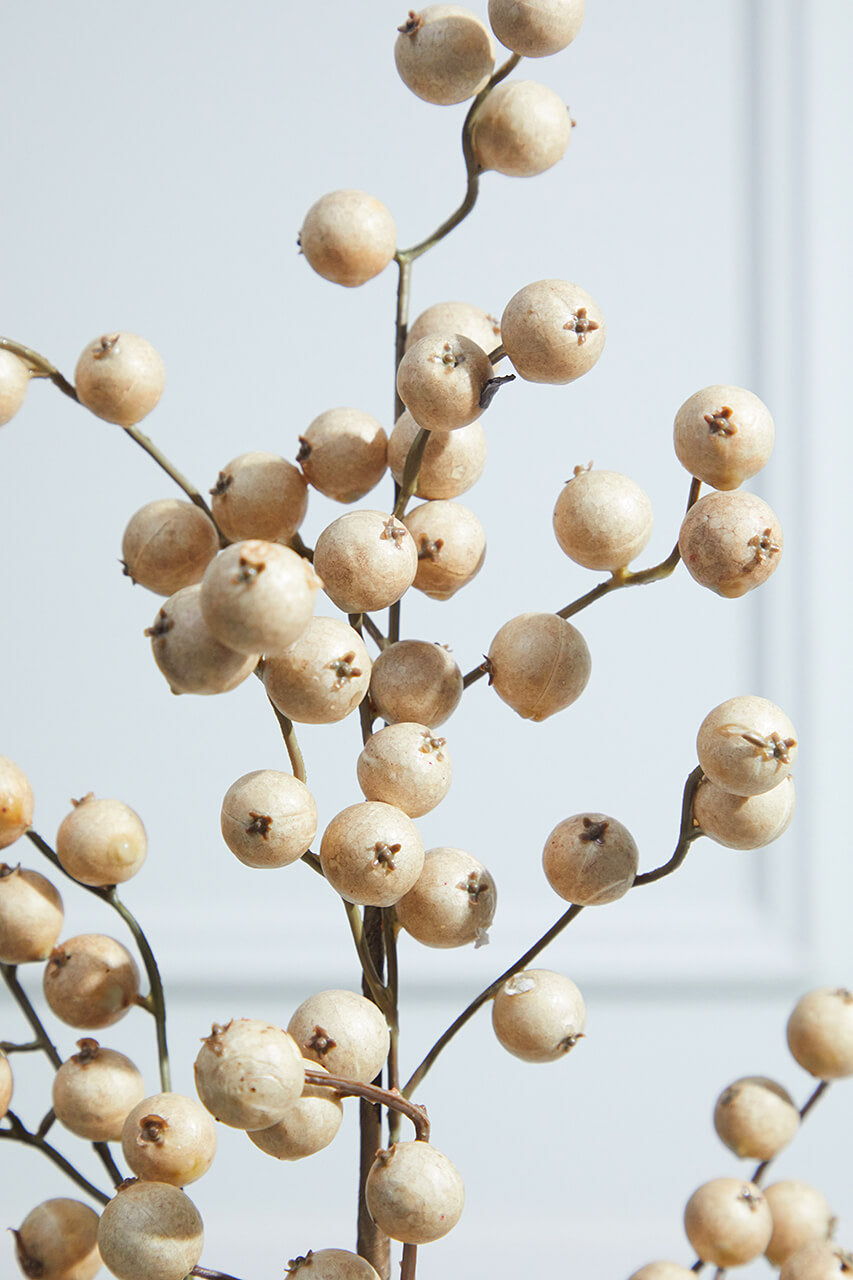 29” Crabapple Spray - Griege