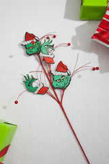 30" Red & Green Glitter Green Monster Spray