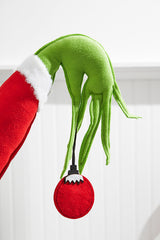 23” x 11" Green Monster Hand Ornament