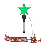 21.75" Grinch Animated Tree Topper