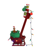 34" Grinch Utility Sleigh