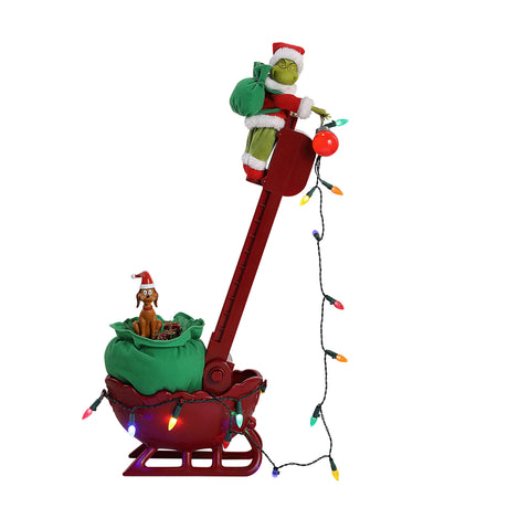 34" Grinch Utility Sleigh
