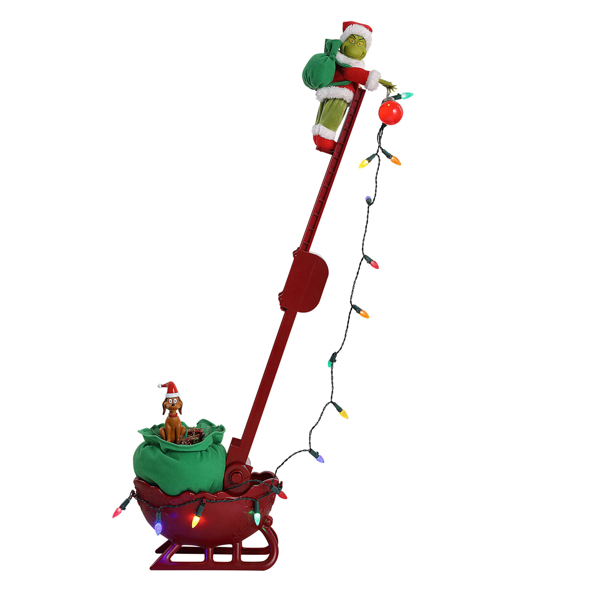34" Grinch Utility Sleigh