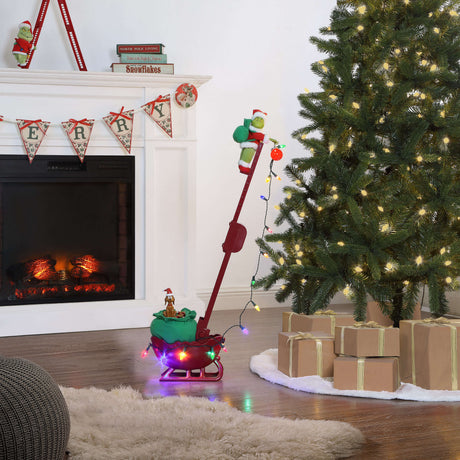 34" Grinch Utility Sleigh
