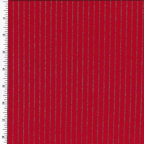 Foil Spandex Strip Printed Fabric